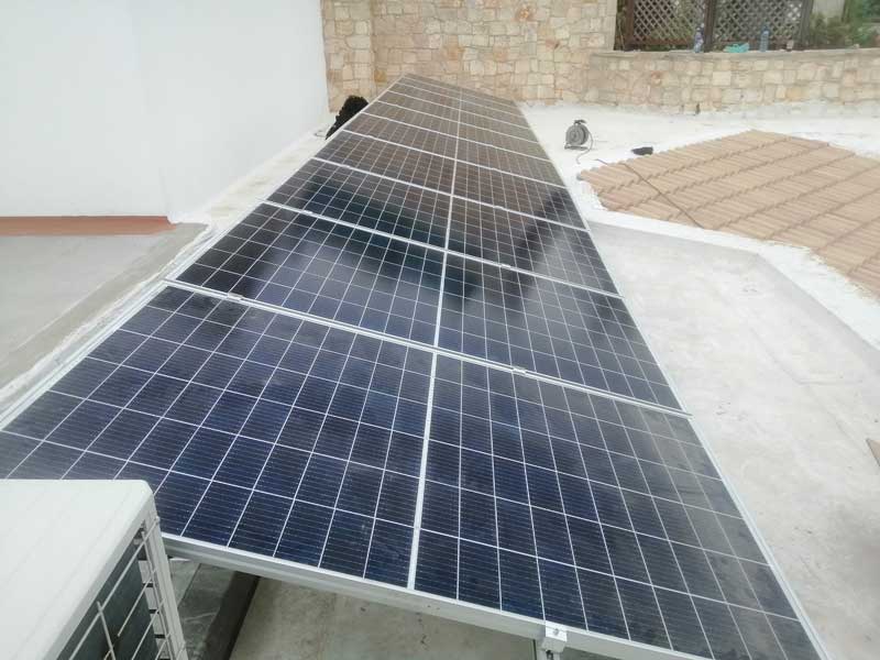 3.4 kWp Grid Connected Solar Net Metering from Bio Energy in Cyprus