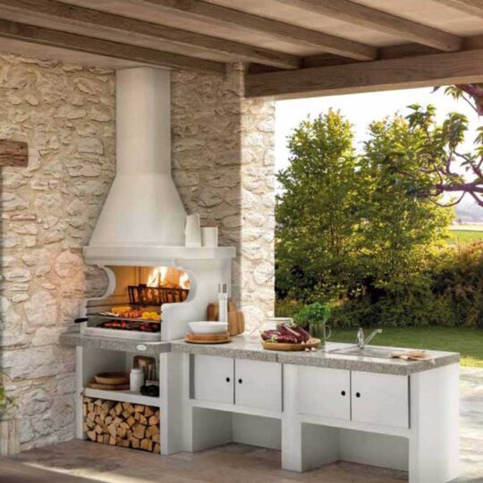 Palazzetti Corner Levanzo BBQ | bio energy, Cyprus