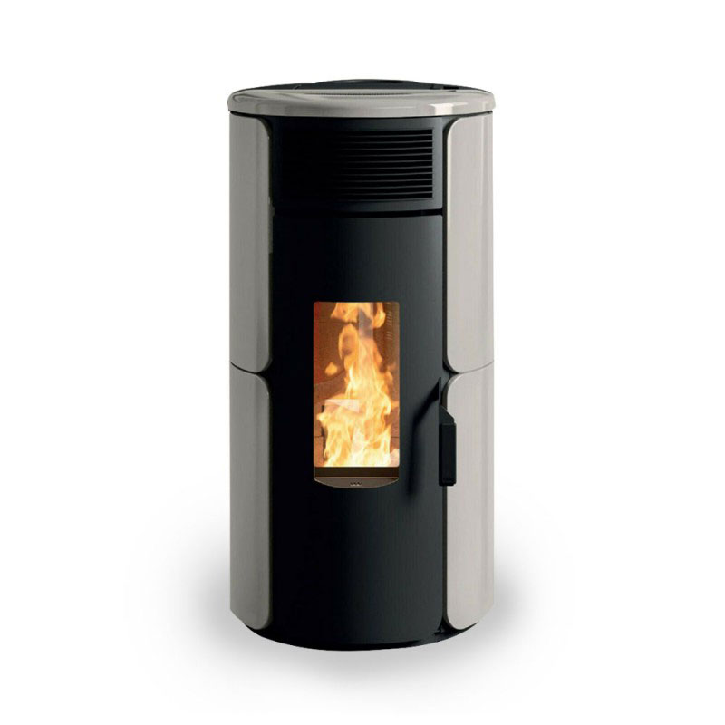 Royal Dora 8.2kW Pellet Stove in White | bio energy Cyprus