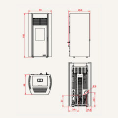 Palazzetti Milù 8 Pellet Stove | bio energy in Cyprus