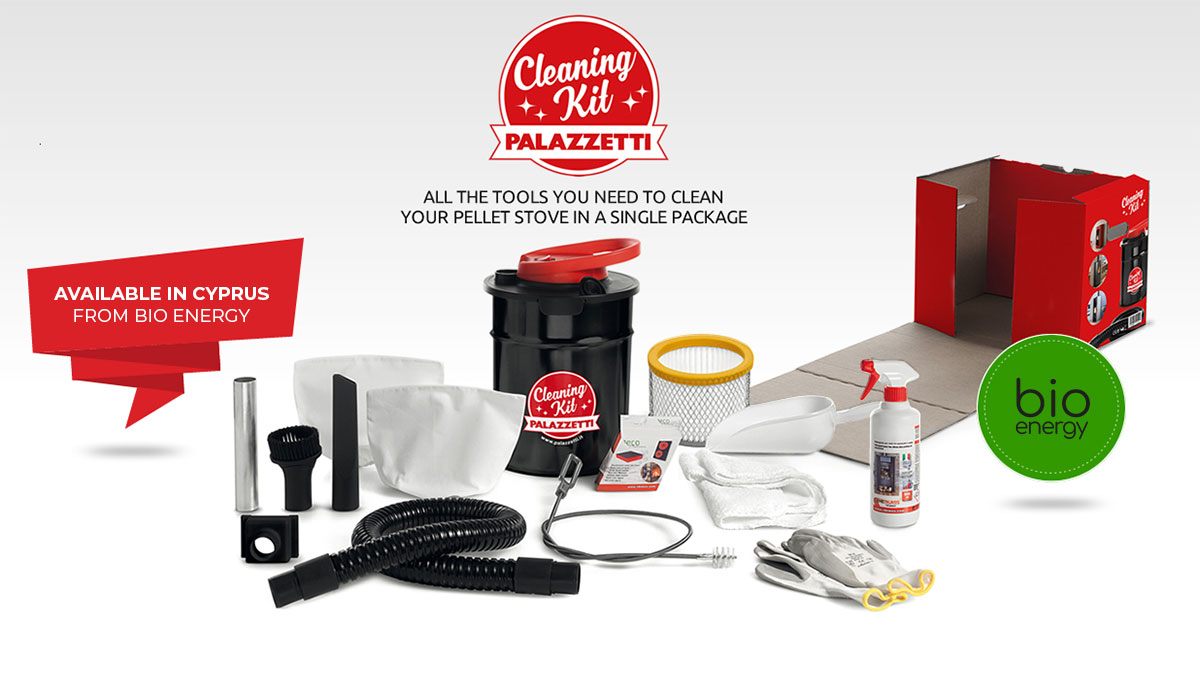 Palazzetti Pellet Stove Cleaning Kit the ideal way to clean